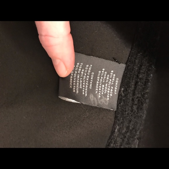 Vince Camuto Black Wool Coat - Picture 7 of 8